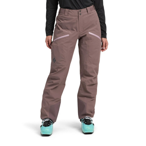 Black Diamond W Recon Insulated Pants - Dark Mauve