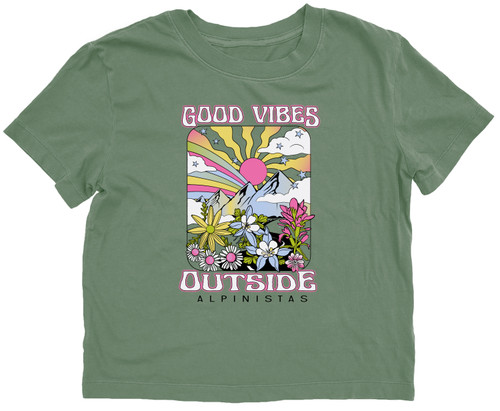 Alpinistas "Good Vibes Outside" Tee