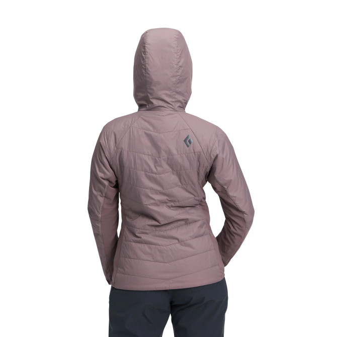 BD Women's Solution 1.0 Hoody - Dark Mauve