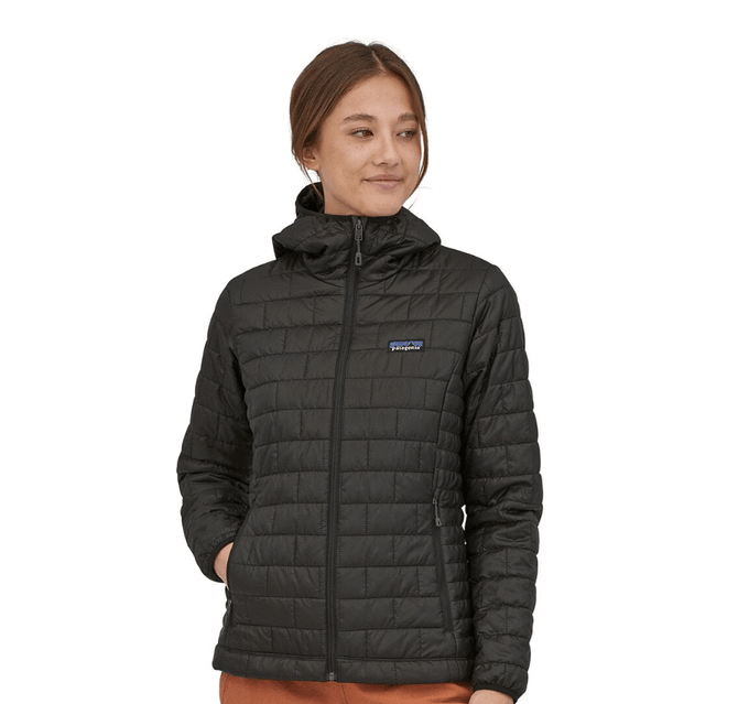 Patagonia Women's Nano Puff Hoody - Black