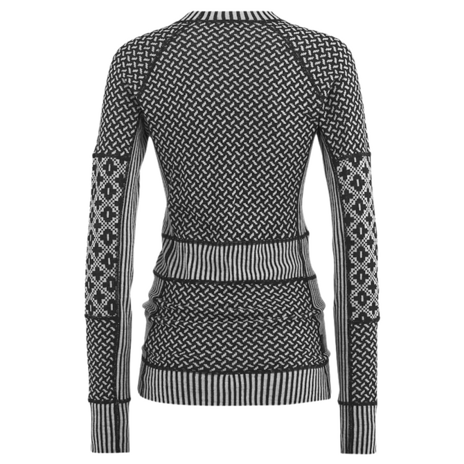 Kari Traa Smekker Long Sleeve Baselayer - 100% Merino Wool Black