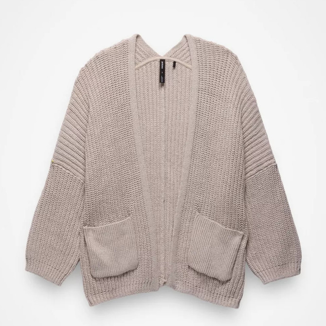 Prana Sunday River Long Cardigan Almond