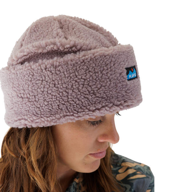 Kavu Fur Ball Beanie - Purple Dust