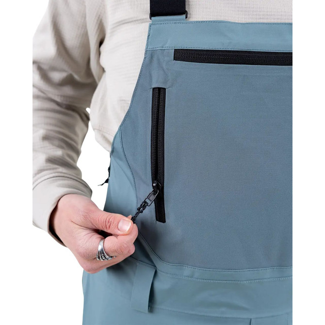 Jones Mtn Surf Rec Bib Atlantic Blue- Pant - Atlantic Blue