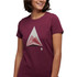 Black Diamond Women's Mountain Transparency Tee in Blackberry