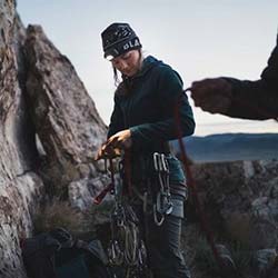 rock climbing gear