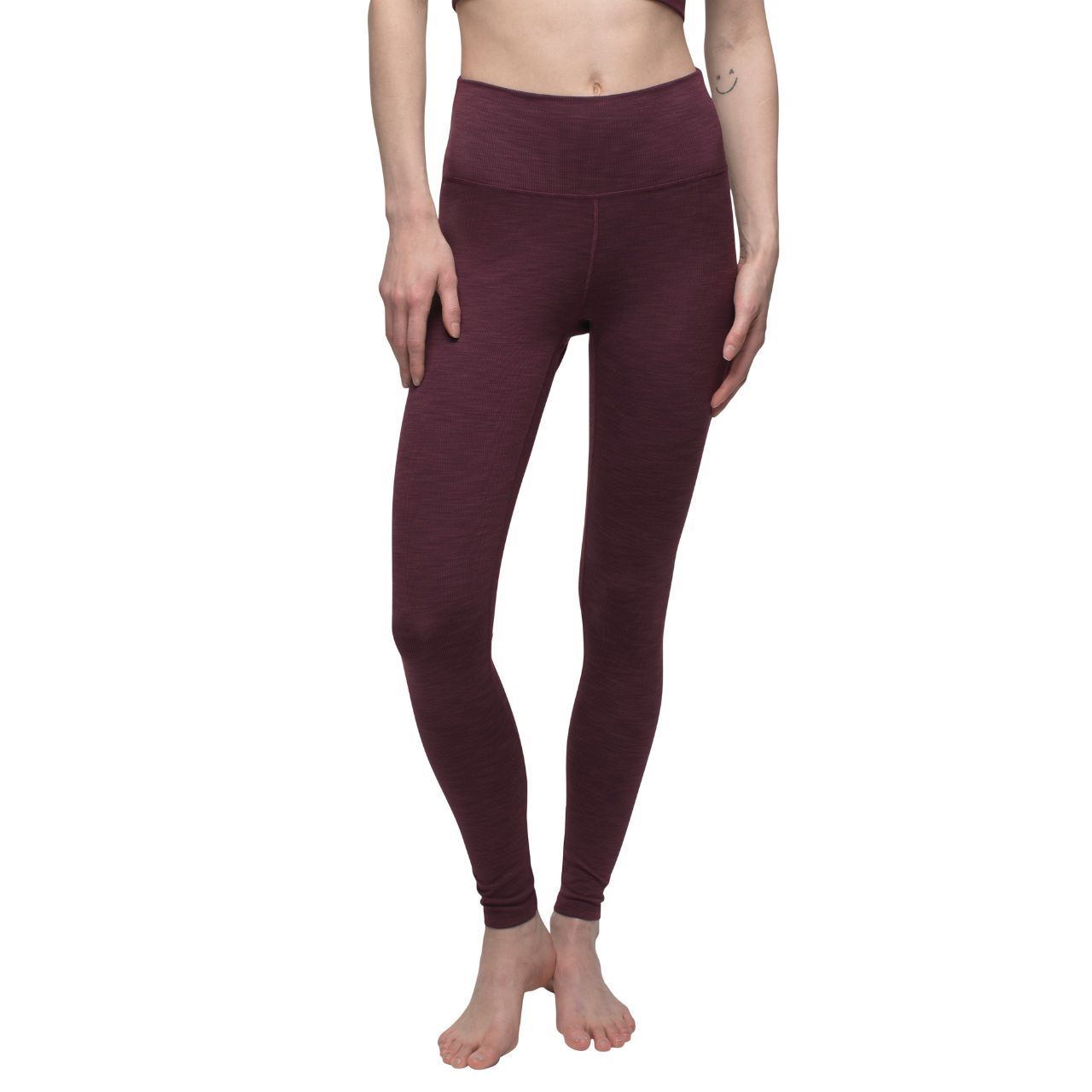 prAna Becksa 7/8 Legging Pants, Flannel Heather, Medium, — Womens Clothing  Size: Medium, Inseam Size: 25 in, Gender: Female, Age Group: Adults —  W41180589-FLHT-M - 1 out of 3 models