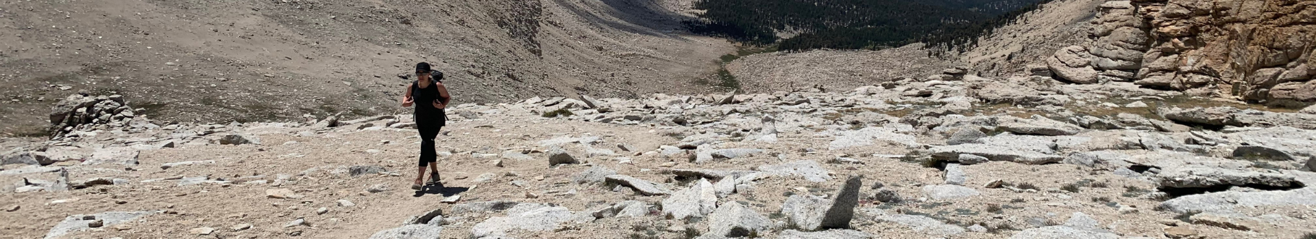 Alpinistas hiking