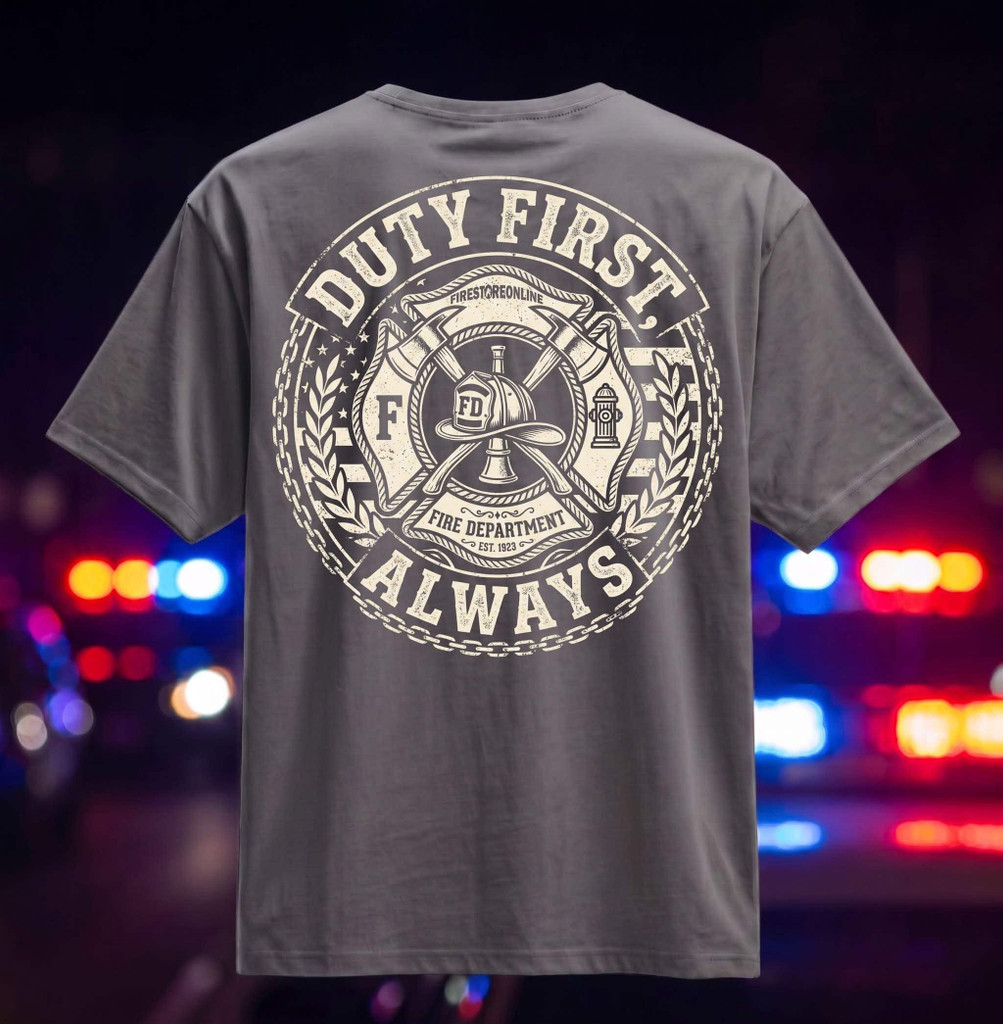 Duty First Always back