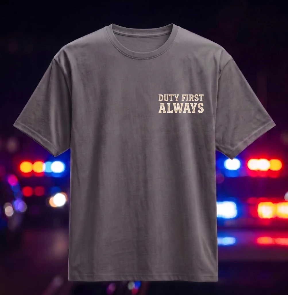 Duty First Always front