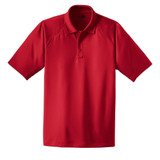 Red Cornerstone Men's Select Snag-Proof Tactical Polo - Front View Flat Lay