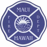 Decal - MAUI Hawaii Fire Dept (Window Size)