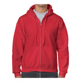 Gildan Heavy Blend Hooded Full-Zip Sweatshirt w/Custom Logo (9 colors to choose)
