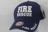 Fire Rescue PUFF HAT (3-D Embroidery - 4 locations) 1