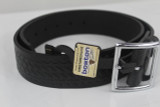 Boston Leather 1 3/4" Garrison Uniform Trouser Belt (Basketweave) 1