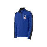  Sport-Tek Sport-Wick Textured Colorblock 1/4 Zip Pullover w/ Port Jervis Logo