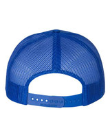 Leather Patch Hat- The Star of Life Royal Blue