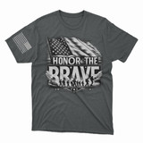 Honor The Brave T-shirt Front