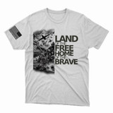 Land of the Free Home of the Brave T-shirt