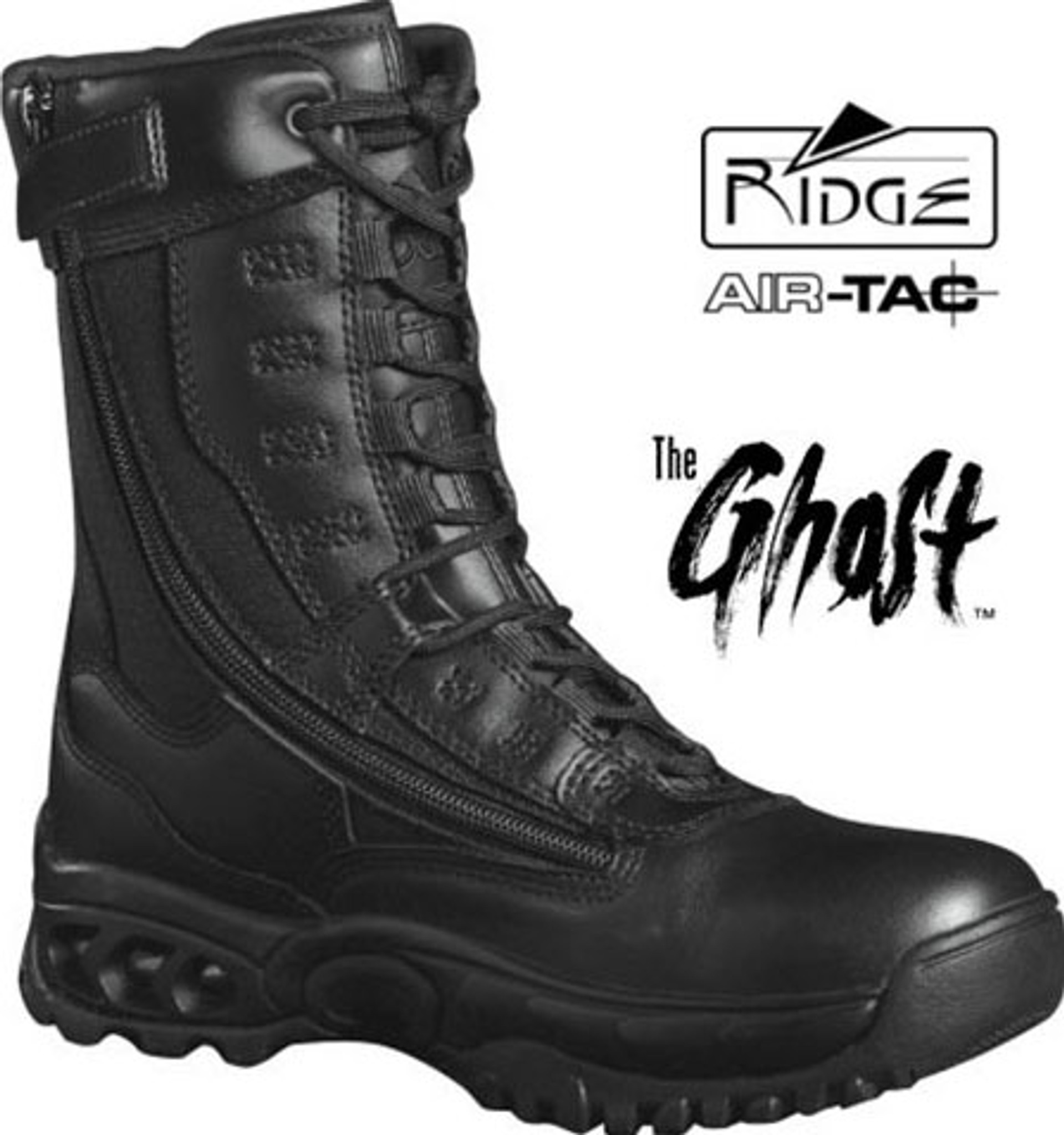 ridge ghost zipper tactical boots