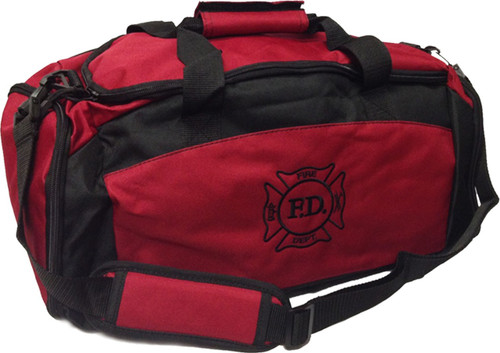 Firefighter Red Logo Duffel / Gym Bag