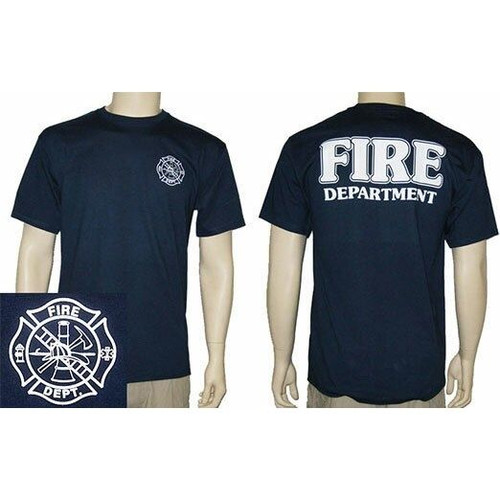 Firefighter Duty TShirt (Navy Blue)