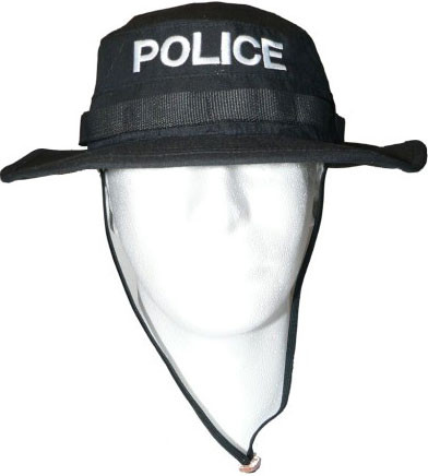 Propper POLICE Boonie Hat - BLACK [mil 