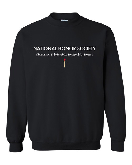 THS NHS Black Gildan Sweatshirt (Embroidered Design)
