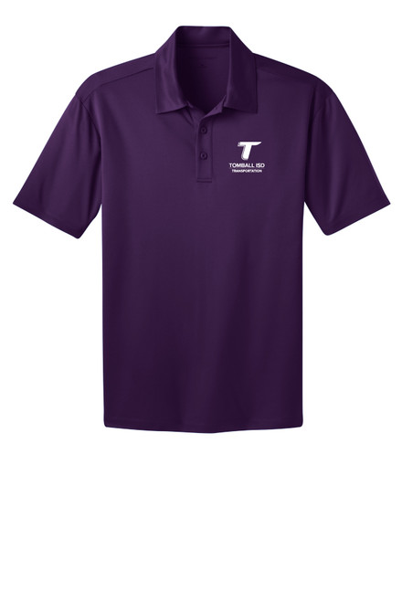TISD Transportation Purple Polo with White Logo