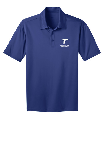 TISD Transportation Royal Blue Polo with White Logo