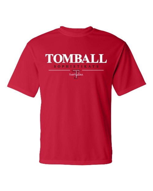 Sophistikats Drill Team Red DRI FIT Shirt (Badger)