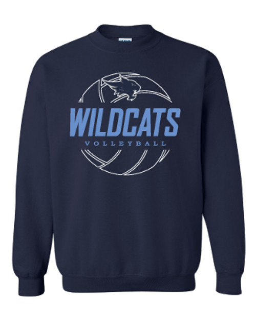 WWJH Volleyball Navy Sweatshirt (Gildan) WWJH Volleyball Navy Sweatshirt (Gildan)