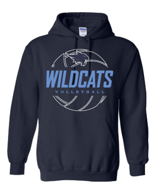 WWJH Volleyball Navy Hoodie (Gildan) WWJH Volleyball Navy Hoodie (Gildan)