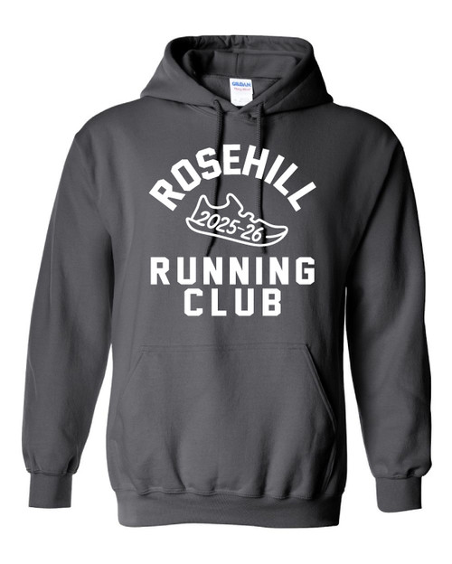 Rosehill Elementary Running Club Charcoal Hoodie (Gildan) Rosehill Elementary Running Club Charcoal Hoodie (Gildan)