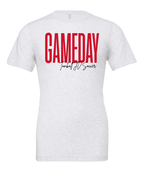 THS JV Soccer Light Grey T-shirt (Bella soft cotton)