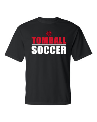 THS Boys Soccer Black Dri Fit T-shirt (C2 Sport)