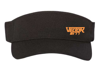 TMHS Robotics Black Visor with Embroidered Logo (Flexfit)