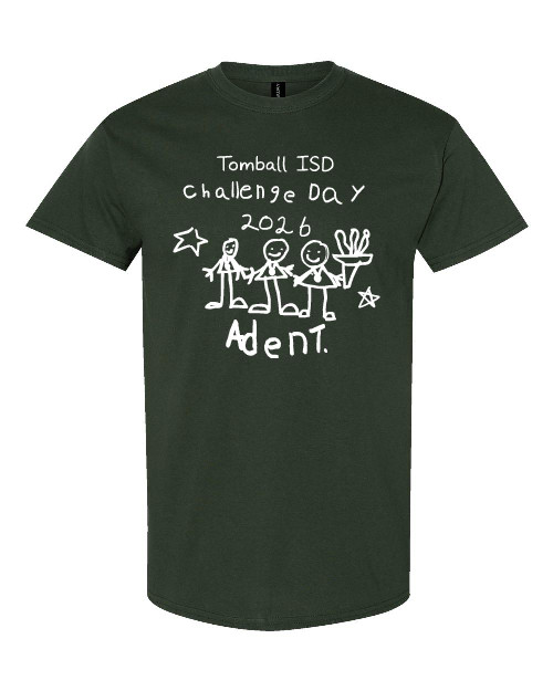Tomball Intermediate Forest Green T-shirt (Gildan)
