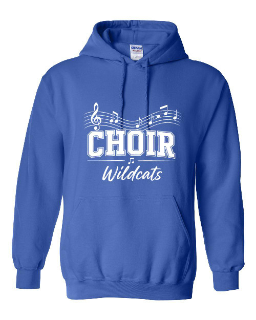 WWJH Choir Royal Hoodie (Gildan)