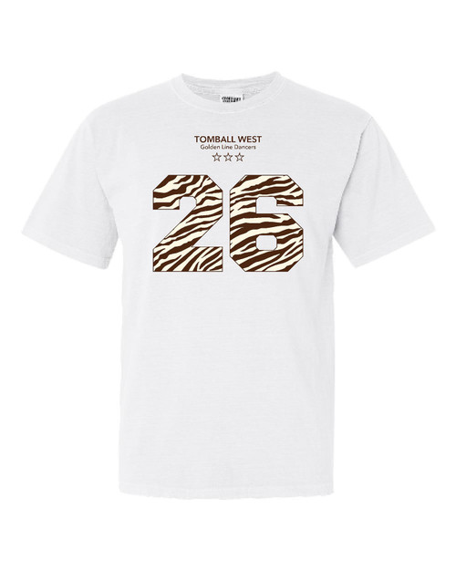 TW Dance White Short Sleeve Shirt (Comfort Color)