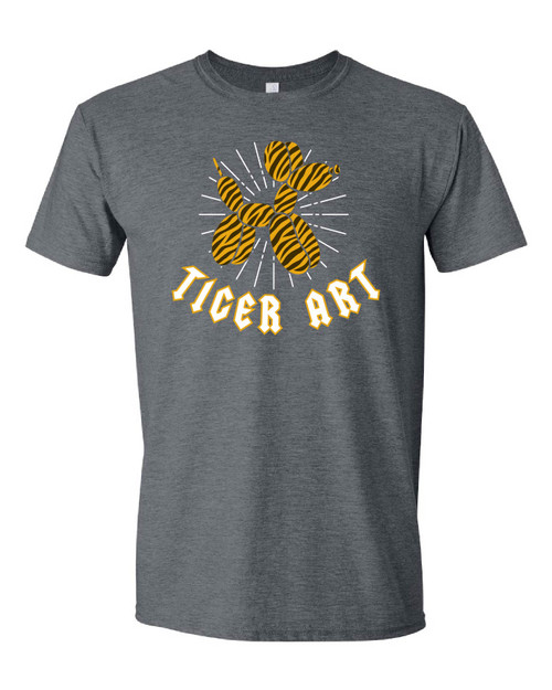 West Intermediate Art Dark Grey T-shirt (Gildan Softstyle)