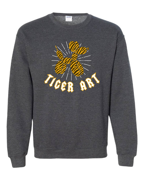West Intermediate Art Dark Grey Sweatshirt (Gildan)