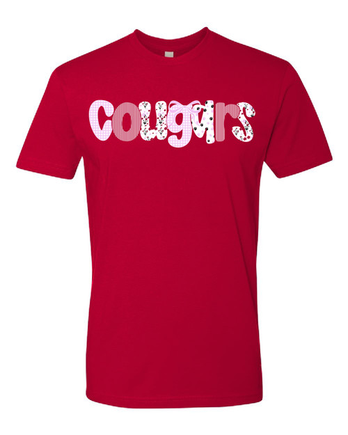 TIS Cougars Red Spirit Shirt (Next Level)
