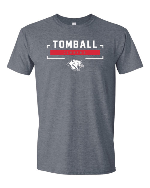 TIS Tomball Grey Spirit Shirt (Gildan Softstyle)