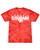 TIS Tomball Cougars Spider Red Tie Dye T-shirt