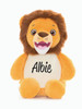 Numbutu  CUBBIE  BEAR  personalised / printed  plush soft toy