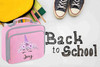 Personalised Water bottle , backpack,lunchbox unicorn design PRINTED