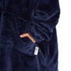 18C1054: Kids Plush Oversized Hoodie- Embossed Gaming (One Size - 3-6 Years)