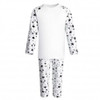 Black STARS / STRIPES  Long Raglan Sleeve Pyjama Set