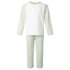 Soft Striped  SAGE GREEN Children's Pyjama Sets  6 Months – 6 Years